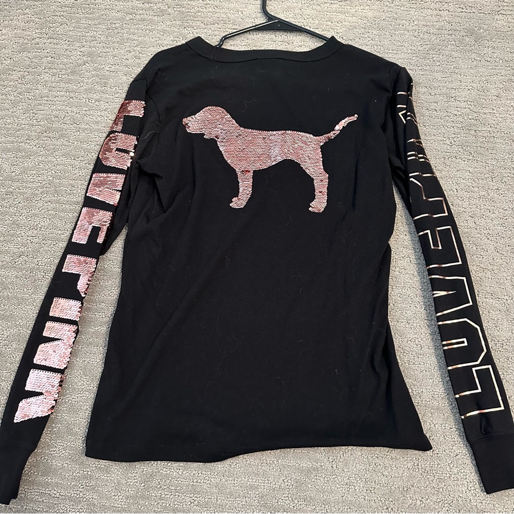 PINK long sleeve size XS